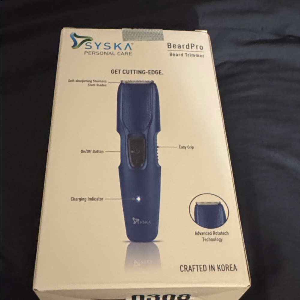 BeardPro Blue Beard Trimmer